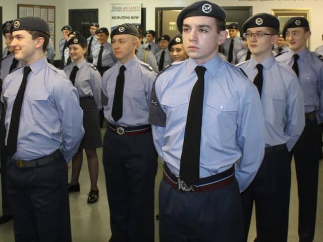 Members of Falkirk's 470 Squadron air cadets are now celebrating the unit's 80th anniversary