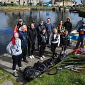 The Tidy Clean and Green initiative saw volunteers take part in an all action litter pick 
(Picture: Michael Gillen, National World)