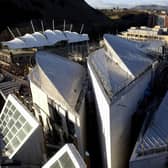 Scottish Parliament in Edinburgh