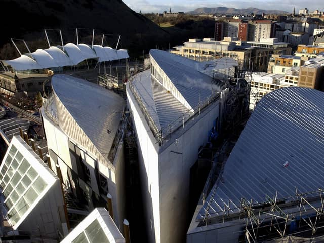 Scottish Parliament in Edinburgh