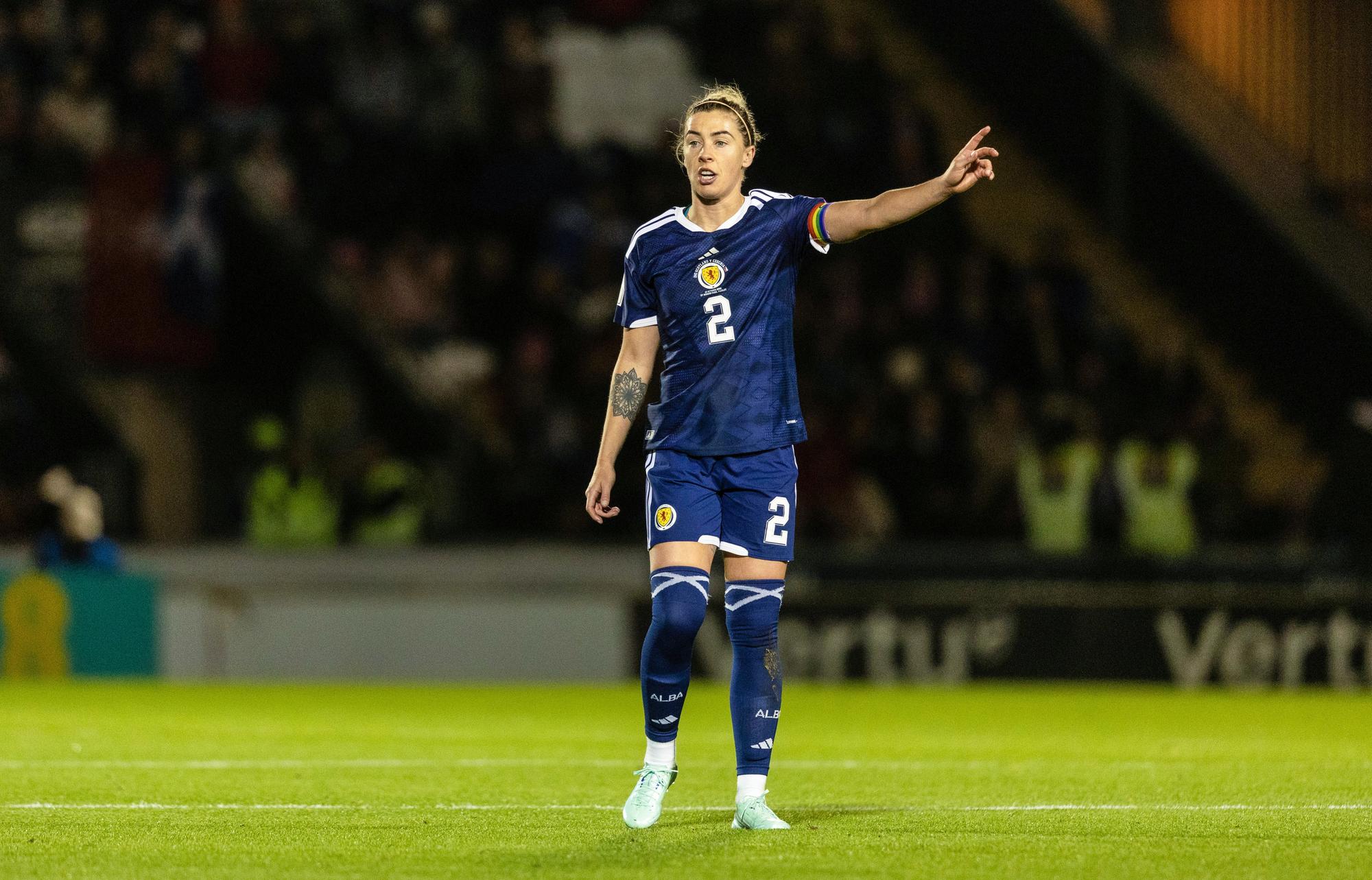 Redding's Nicola Docherty says 'underdog mentality' will suit Scotland in World Cup play-off