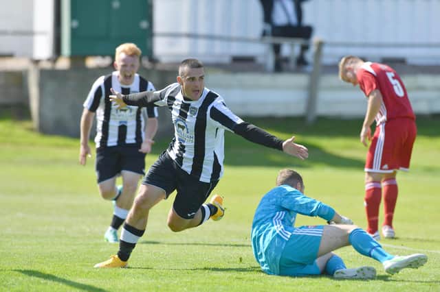 Scott Barbour scored Fraserburgh's clincher (Pic by Duncan Brown)