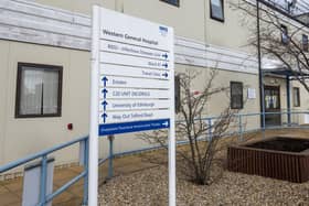 The patient was told to call NHS 24 when they presented at Western General Hospital in pain