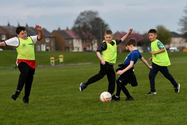 The Twilight Sports programme is just one of the initiatives engaging youngsters in the Camelon and Tamfourhill area