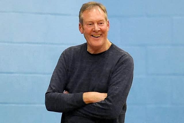 Falkirk Sony Centre Fury head coach John Bunyan is delighted to have landed £100,000-plus in funding both to help the club weather the coronavirus crisis and to continue their community outreach programme (Picture: Michael Gillen)