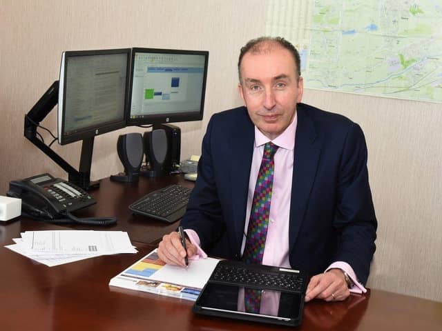 Kenneth Lawrie, chief executive of Falkirk Council, said the new education post is needed. Pic: Falkirk Council