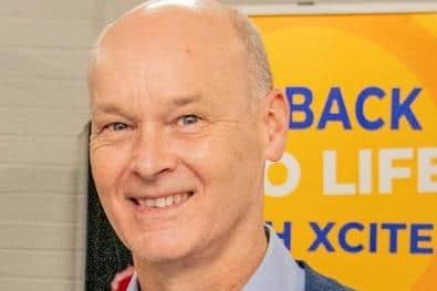 West Lothian Leisure’s chief executive, Tim Dent, who is set to retire at the end of June.