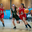 Falkirk Fury’s senior women captain Shannon Flippard in action previously against table-toppers Edinburgh University (Stock photo: Gary Smith)