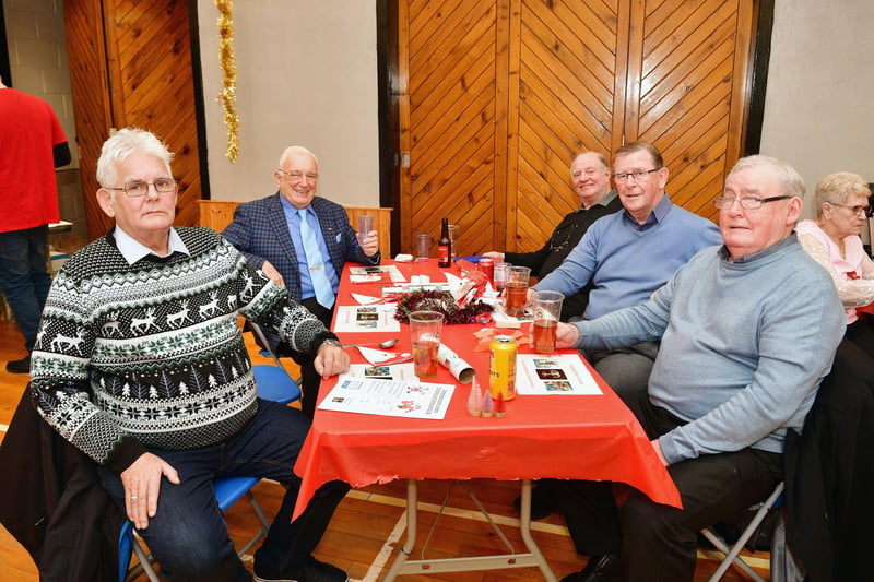 The festive lunch event was organised by Carronshore Heritage Forum.