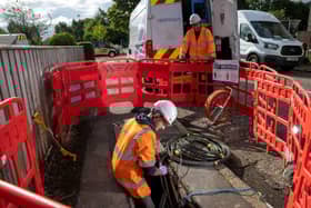 Openreach teas working in the community