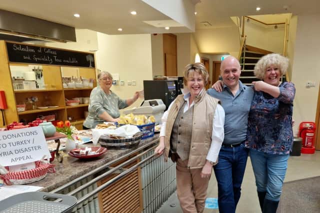 The event, which was hosted by volunteers, proved popular with people coming along and enjoying the home baking that was on offer.