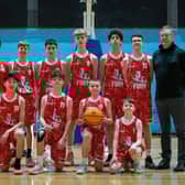 The under-14 team with Dien Tran and John Bunyan (Photo: Gary Smith)