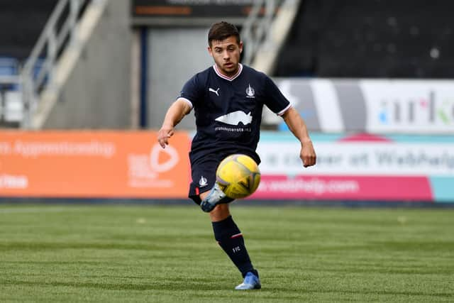 Falkirk defender Leon McCann (Photo: Michael Gillen)