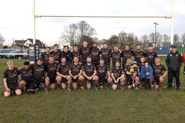 Grangemouth Stags hosted Llandybie in the annual Alban Jenkins Shield match last Friday (Photo: Submitted)