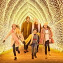 The ever popular Christmas Cathedral at Royal Botanic Garden Edinburgh