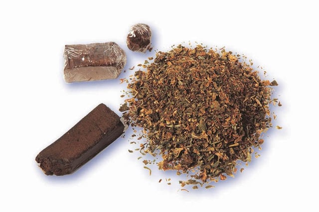 Allan was caught with over £5000 worth of cannabis at his home