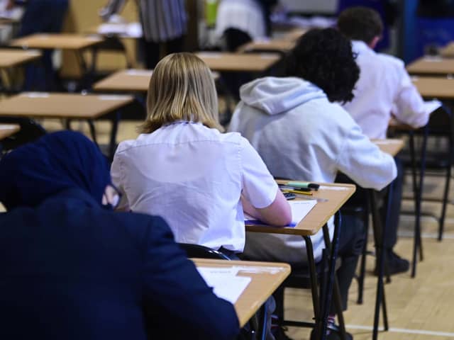 Pupils and students across Scotland will be sitting their exams in the coming weeks.  (Pic: John Devlin)