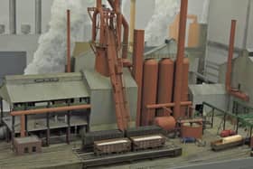 The Blast Furnace at Eastern Steel and Iron