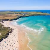 Aerial photograph of Crantock Beach and Pentire Head. Image: Adobe stock