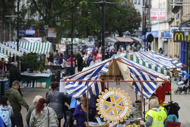 Charities Day will take place in Falkirk's High Street on Saturday, August 21. Picture: Alan Murray.