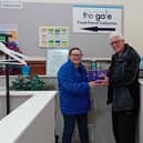 The Gate receives Christmas selection boxes from Falkirk District Credit Union
