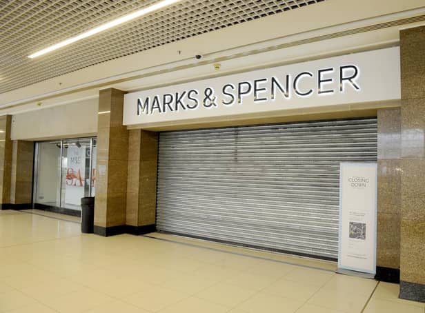 The former M&S Falkirk High Street store is going under the hammer next month