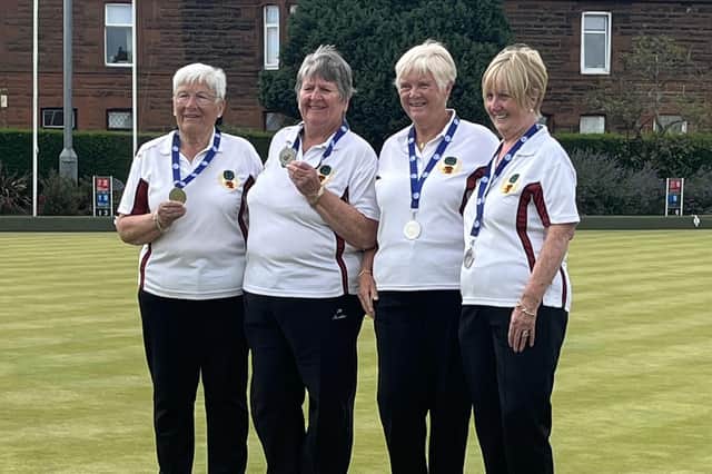Margaret Mitchell, Ann Kirkbride, Moira Williams and Ann Whitehead