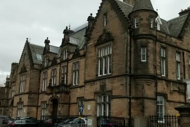 Conway was sentenced at the High Court in Stirling. Pic: Contributed
