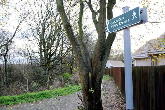 There have once again been reports of litter and refuse being dumped at the picturesque Carron Dams nature reserve