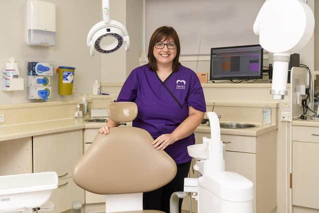 Lesley Donaldson, Principal dentist at Tryst Dental in Stenhousemuir