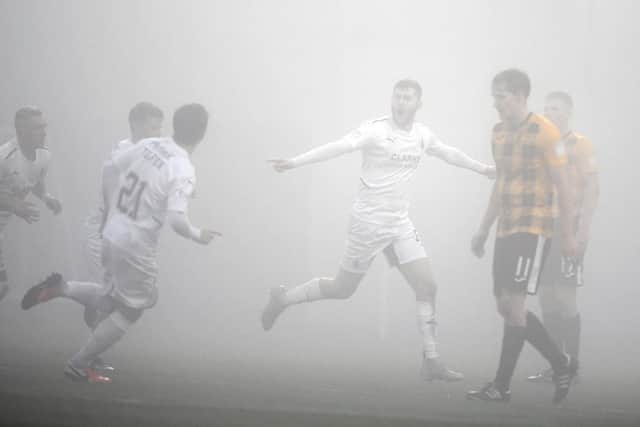 Keena scored in the called off match at East Fife