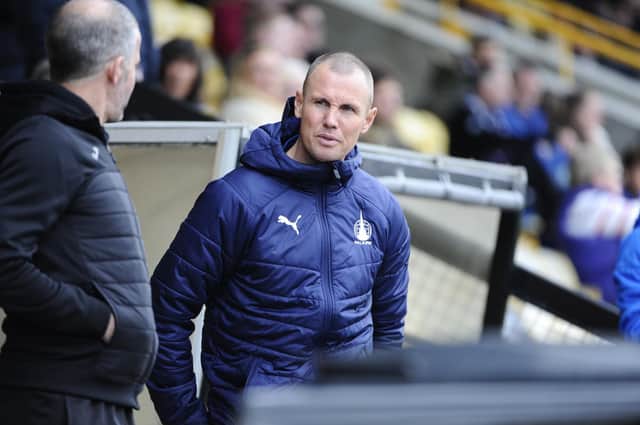 Kenny Miller on the touchline during the 3-1 win against East Fife (Pictures: Alan Murray)
