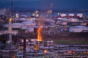 A councillor has called for Falkirk Council to debate the planned closure of the Petroineos refinery at Grangemouth. Pic: Getty Images