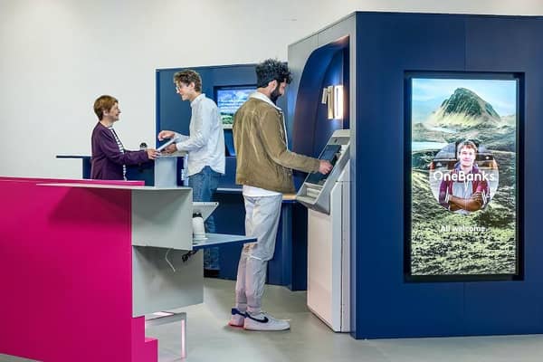 The OneBanks kiosk opening in Denny Co-Op will mean the return of face to face banking in town for the first time in two years