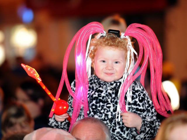 Falkirk Steeple Christmas lights switch on. Mckenzie Laidlaw 4 from Camelon, 2011.