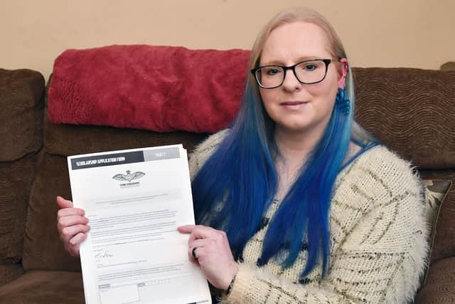 Emma Robinson was shocked when she was told she would have to pay £50 just for her GP to sign an application form