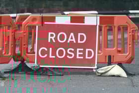 The Jinkabout Bridge road in Grangemouth will be temporarily closed to traffic later this month