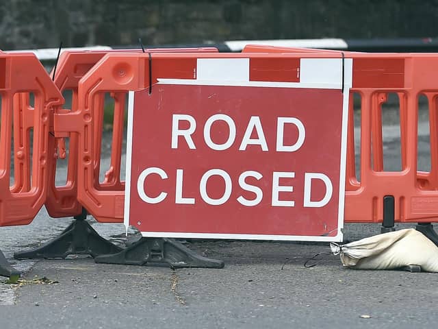 The Jinkabout Bridge road in Grangemouth will be temporarily closed to traffic later this month
