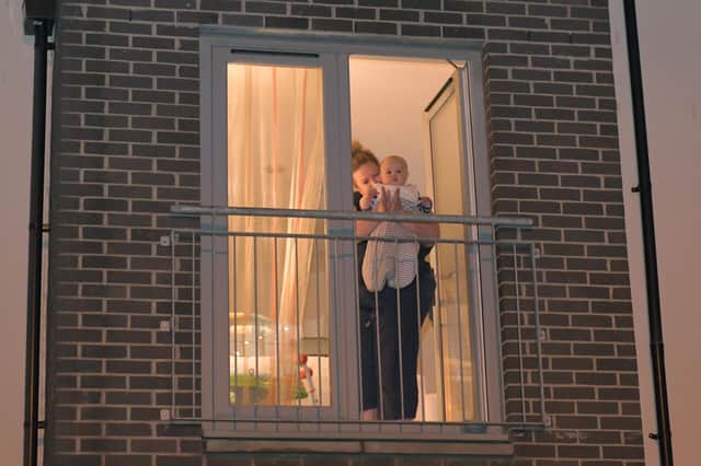 Residents are clapping for NHS staff and carers every Thursday