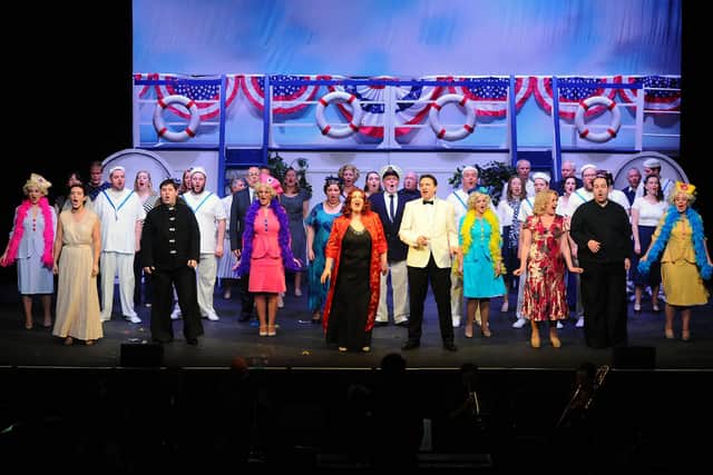 Falkirk Operatic Society performing Anything Goes at Falkirk Town Hall last year