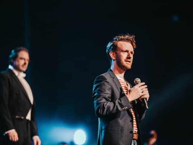 Harry Potter star Chris Rankin in action