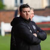 Linlithgow Rose manager Gordon Herd on the touchline (Picture: Scott Louden)