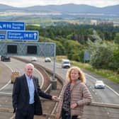 John Hamilton and Pamela Spowart of Winchburgh Developments Ltd said a station would relieve pressure on the Central Belt motorway network.