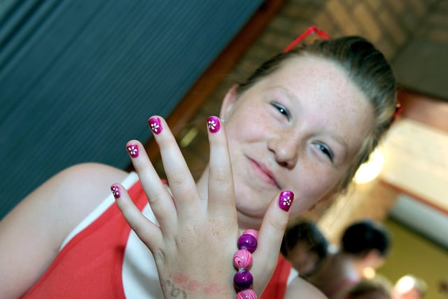 Check out my nails.