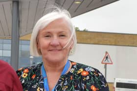 Cathie Cowan, chief executive of NHS Forth Valley, has announced she will retire. Pic: Michael Gillen