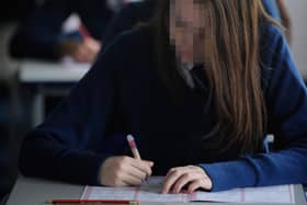 Pupils are receiving the results of exams they never got to sit due to the coronavirus pandemic