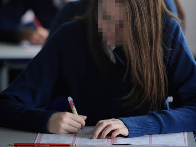 Pupils are receiving the results of exams they never got to sit due to the coronavirus pandemic