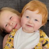 The two Winchburgh sisters pictured at home.