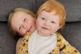The two Winchburgh sisters pictured at home.