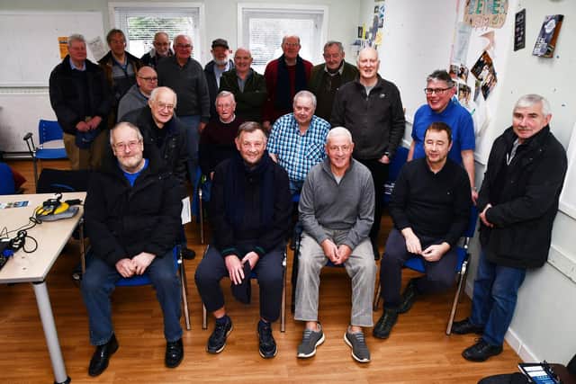 There was a good turnout Grangemouth's Zetland Men's Shed at the Education Unit in Abbots Road, Grangemouth